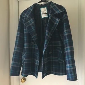 Plaid Aeropostale Peacoat
